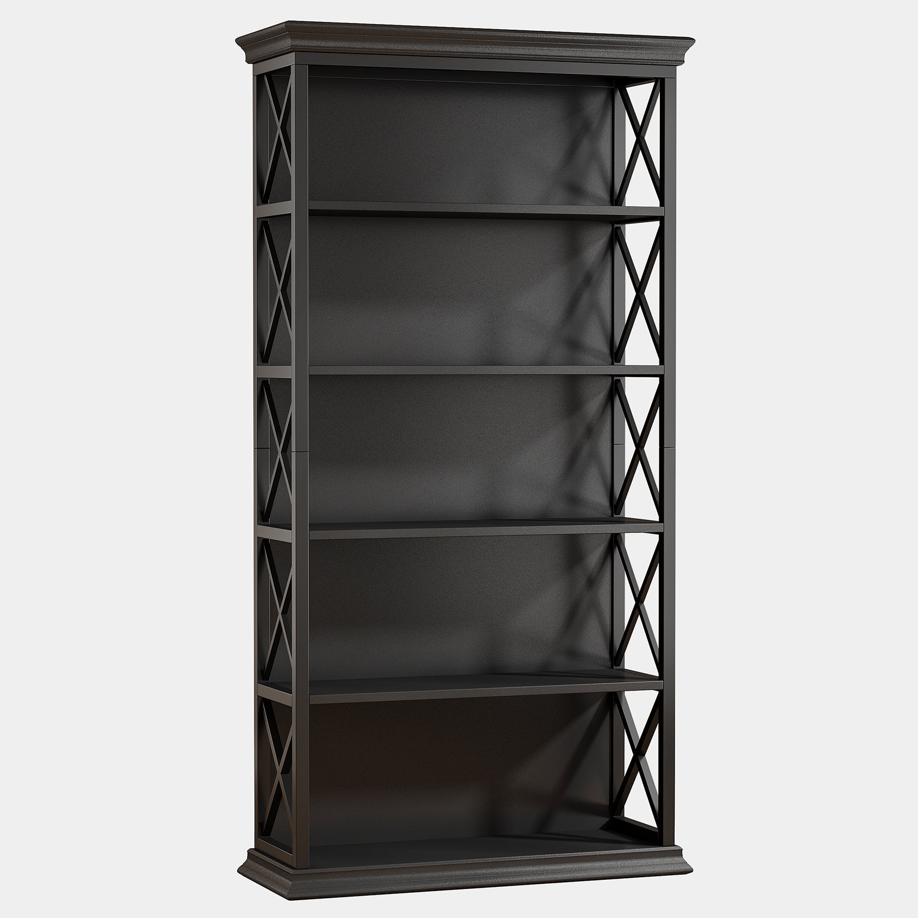 6-Tier Bookshelf, 180 cm Etagere Bookcase for Home Office