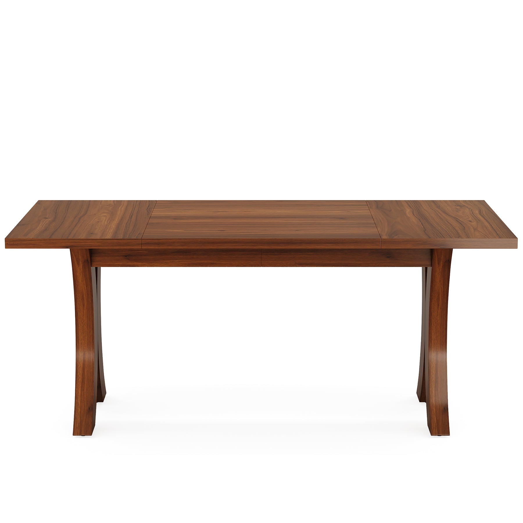 160 cm Kitchen Table, Modern Dining Table for 4-6