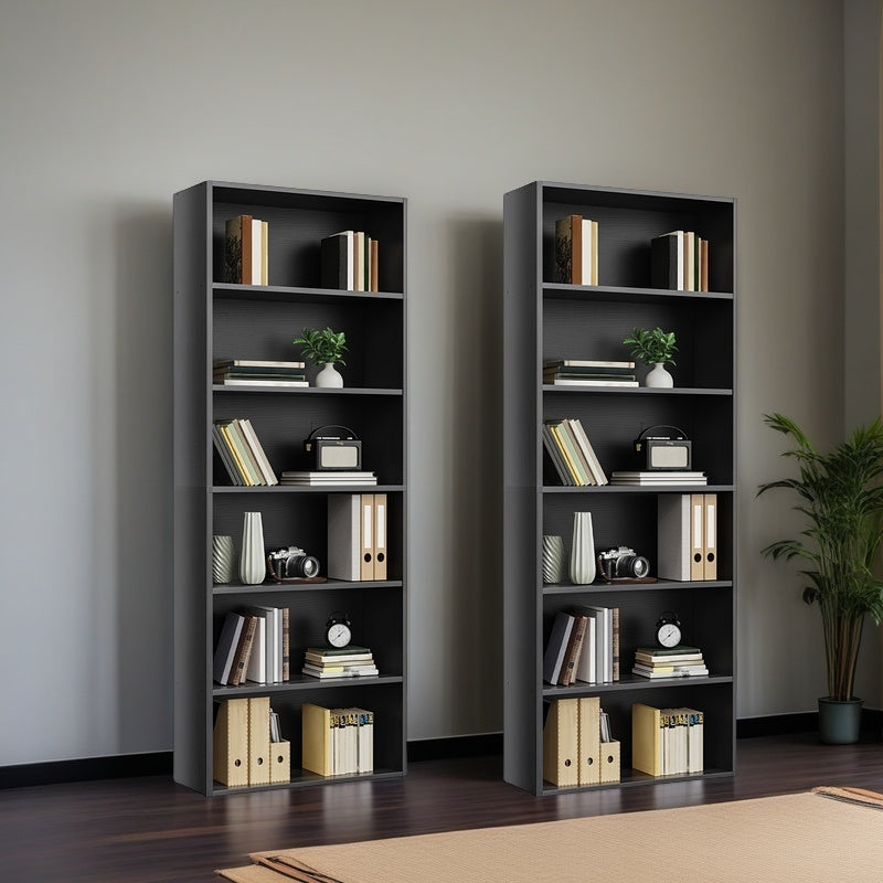 5/6-Tier Vintage-Style Storage Rack, Freestanding Hardwood And Particle Board Storage Cabinet Organizer, Wardrobesuitable for Organizing And Storing Items in The Closet, And for Home Decoration And Storage; Durable And Lo