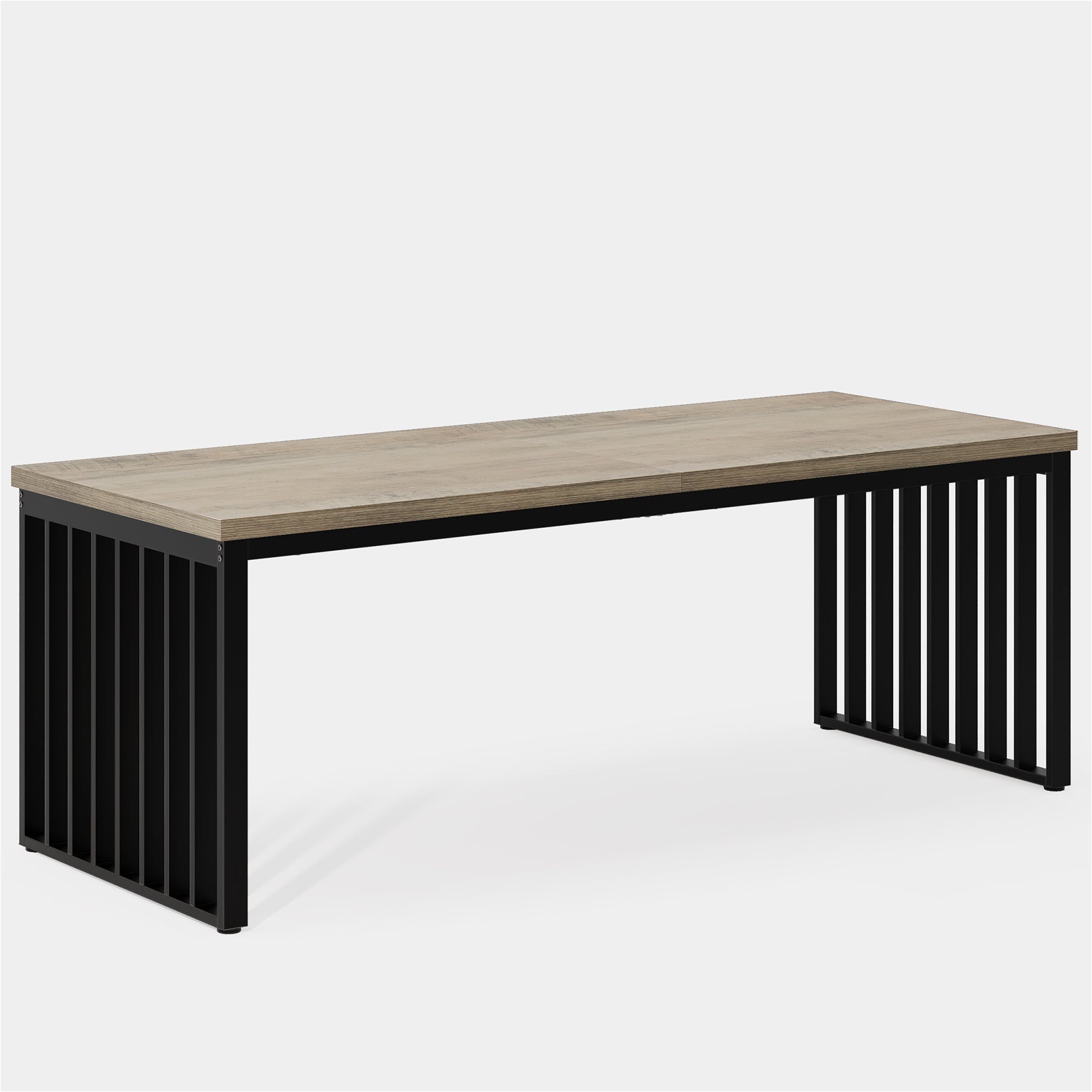 200 cm Two Person Desk, Long Executive Desk Double Computer Desk