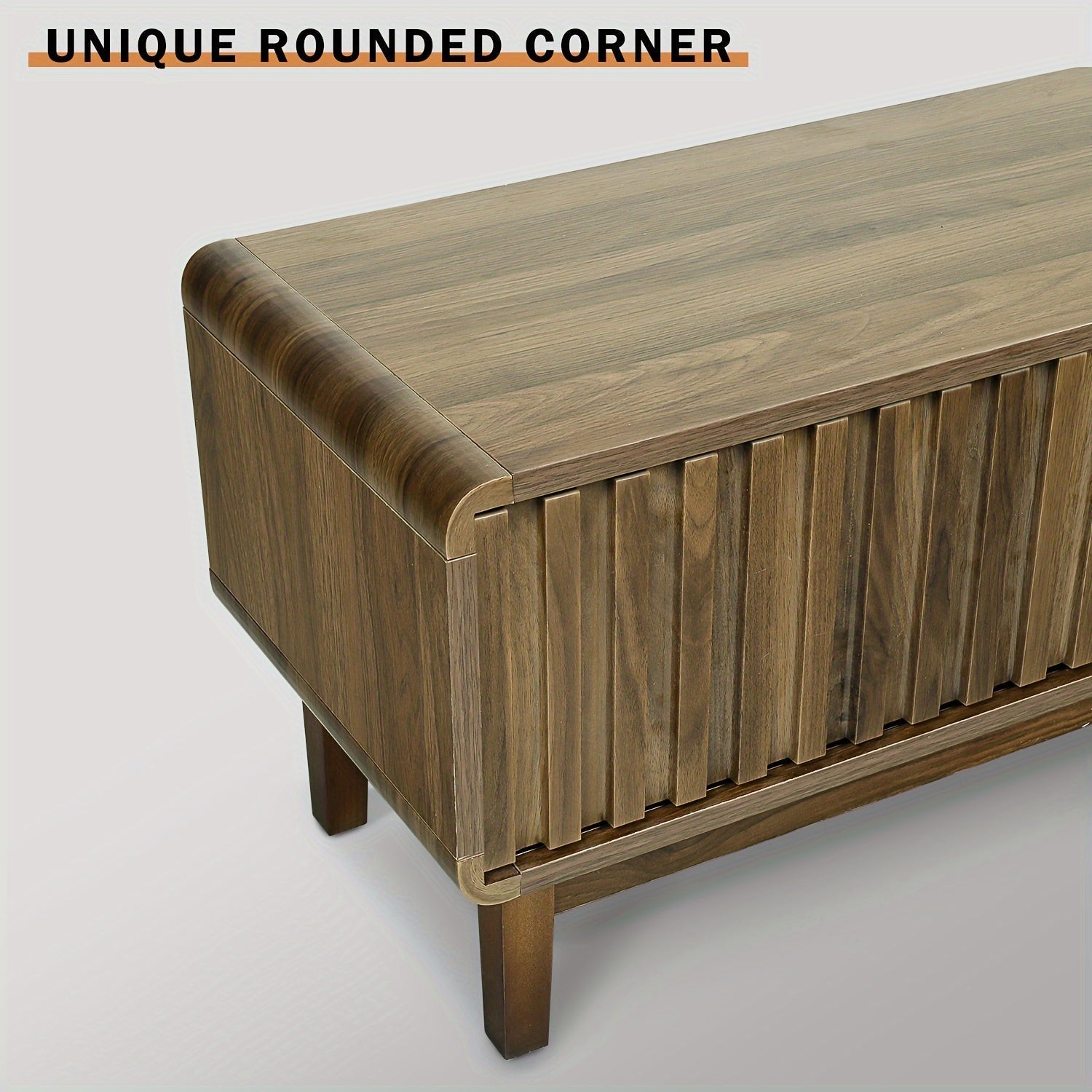 Mid-Century Modern TV Stand For 140cm TV
